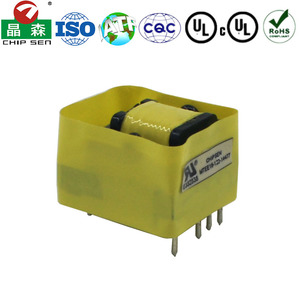 Biến áp tần số cao ee16 4 + 2 pins 24V đầu vào 12V đầu ra 1A 20W điều khiển công nghiệp cung cấp điện SMPS biến áp - Product Image 3