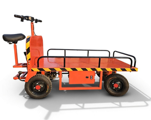 <span class=keywords><strong>Carrello</strong></span> Portapacchi Elettrico a Batteria <span class=keywords><strong>con</strong></span> Capacità Massima di Carico di 1000 kg per Uso Industriale - Product Image 2