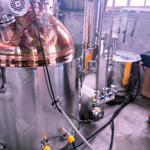 Máquina para hacer alcohol Placas de burbujas de cobre Equipo de destilación Destilador de Ginebra de <span class=keywords><strong>whisky</strong></span> - Product Image 3