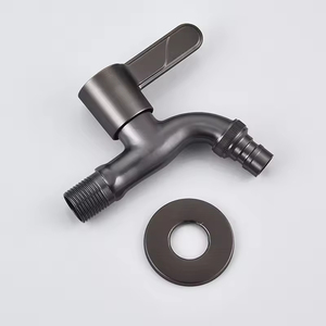 <span class=keywords><strong>Robinet</strong></span> mural en acier inoxydable 304, finition bronze, à ouverture rapide, pour jardin extérieur et machine à laver - Product Image 6
