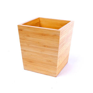 <span class=keywords><strong>Poubelle</strong></span> de <span class=keywords><strong>cuisine</strong></span> carrée en bambou sur mesure, <span class=keywords><strong>poubelle</strong></span> de bureau - Product Image 2