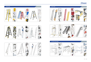 Échelles d'accès manuelles réglables en acier au carbone pour grenier - Product Image 2