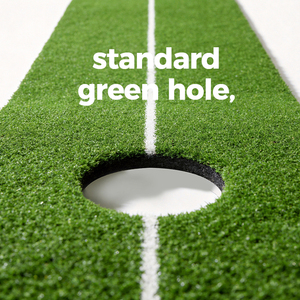 Tapis de putting Konday pour l'intérieur, aide à l'entraînement au putting avec balle, tapis de gazon pour la pratique du golf, portable - Product Image 2