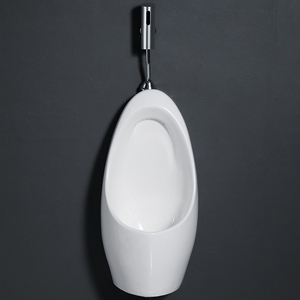 <span class=keywords><strong>Urinoir</strong></span> mural moderne haut de gamme avec support au sol portable, technologie de capteur céramique pour hôtels, hôpitaux, salles de bain - Product Image 2