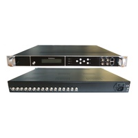 Modulateur DVB-S2 vers RF ISDB-T DVB-T ATSC DVB-C à 4/8/12/16/20/24 ports pour système CATV numérique