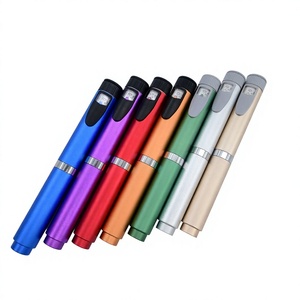 60IU Metal Reusable Injection <b>Pen</b> 3ml Cartridge Custom Logo Rubber Stopper Sealing Skin Care Packaging Use <b>Refillable</b> <b>Pen</b> - Product Image 1