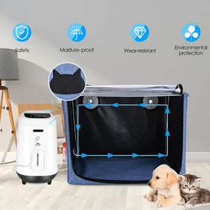 Boîte d'atomisation AromaNano pour chat et chien Machine d'inhalation d'oxygène Boîte d'atomisation pliante dédiée Cage de nid d'atomisation pour animaux de compagnie - Product Image 4