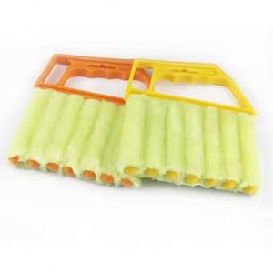 Portable Durable <b>Plastic</b> Handle <b>Blinds</b> Window Shutters Cleaner Handheld Mini Duster Cleaning Brush - Product Image 2