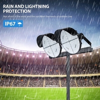 Reflector LED Industrial de Alta Potencia para Estadios, Campos de Cricket y Uso Marino, IP65, COB, 400W-1200W