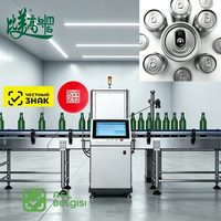 Ligne de traçabilité des palettes de canettes de bière avec lecture de codes Data Matrix, collecte de données et inspection conformes au code GS1 DataMatrix