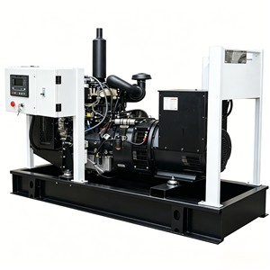 Générateur diesel électrique à châssis ouvert, triphasé, 16 kW 20 kVA, puissance de veille, pour infrastructure, avec mécanisme moteur <span class=keywords><strong>apparent</strong></span> - Product Image 2