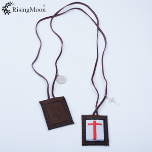 Venta wholesale, top type, pattern man <span class=keywords><strong>necklace</strong></span> jewelry scapulares crossed for person - Product Image 3