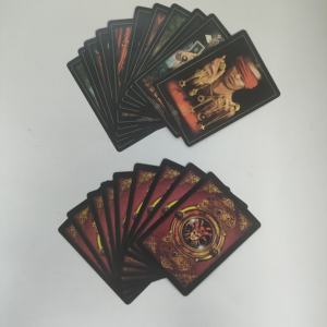 Diseño de logotipo personalizado del fabricante, cartas de <span class=keywords><strong>Tarot</strong></span> de tamaño completo, tarjeta de juego y guía, juego exquisito de papel personalizado ORACLE of VISIONS - Product Image 5
