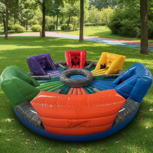 Juego de hipopótamo hambriento inflable Juego interactivo multijugador competitivo a la venta - Product Image 1