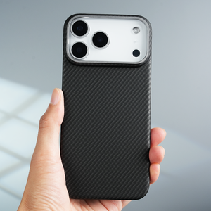 Ốp lưng điện thoại iPhone 17 Pro Max chất liệu TPU PC giả vân carbon mờ, chống sốc, bảo vệ toàn diện, siêu mỏng - Product Image 2