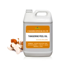 Huile essentielle de peau de mandarine pure naturelle distillée à 100% en gros de BORUI pour l'aromathérapie, les soins de la peau, du corps et des ongles