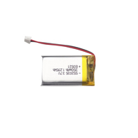 Batterie au lithium polymère rechargeable 552035 3.7v 350mAh Petite batterie au lithium Lipo pour montre intelligente