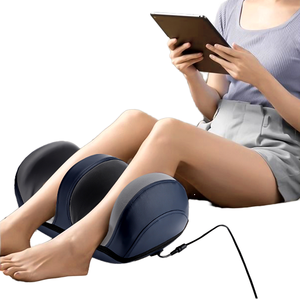 Massageador elétrico do pé terapia do calor com compressão quente & Shiatsu Amassar Pernas Controle Remoto Relaxamento Muscular Máquina - Product Image 1