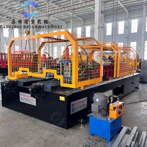 เครื่องขึ้นรูปเหล็กสีอัตโนมัติรุ่นใหม่ของ Hauan สำหรับงานก่อสร้างรางประตูม้วนเหล็ก พร้อมการรับประกัน 2 ปี - Product Image 4