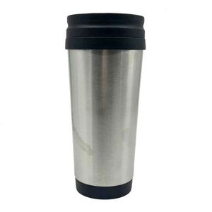 Stainless Steel Travel Tumbler <b>Double</b> <b>Wall</b> Vacuum Insulated With Lid Minimalist Design For Outdoor Use - Product Image 1