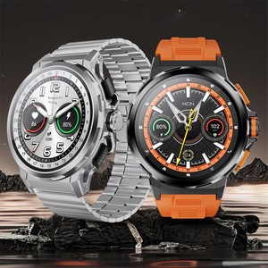 Montre connectée avec assistant vocal intelligent IA, écran AMOLED de 1,65 pouce, boîtier en alliage, répond aux appels, SOS, moniteur de santé multifonction - Product Image 2