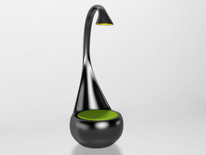 Y666 mobilier de salon public chaise cygne FRP haute qualité jardin balcon loisirs chaise unique tabouret bureau commercial fauteuils - Product Image 3