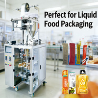 Automatische VFFS-machine voor het verpakken van onregelmatig gevormde zakjes met shampoo, saus, ketchup, honing, sap, jam, sportgel en energiegel.