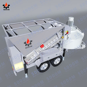 Pabrik Beton Mobile SDDOM MB1500 20m3/jam dengan Paten dan Sertifikat CE - Product Image 5