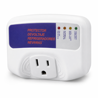 Protecteur de tension pour réfrigérateur Puluos KE-V009-N 120V 15A, prise de courant pour la protection de l'alimentation des appareils électroménagers