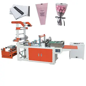 maquina de hacer bolsas bottom seal courier bag making machine side sealing cutting bag machine poly mailer bag machine