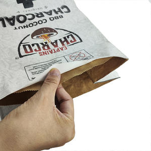 Carbón Vegetal para Asar, 3, 5, 9 kg, Bolsas de Papel para Briquetas de Carbón Vegetal para Barbacoa - Product Image 3