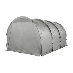 Nouvelle conception de tente tunnel de camping en plein air imperméable en tissu nylon personnalisé avec poteaux en aluminium - Product Image 4