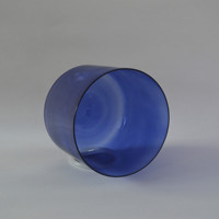 HF Chakra Tuned Octave 3rd 4th Indigo Bol chantant en cristal clair pour la guérison Bain sonore Quartz Cristal Bol sonore Méditation