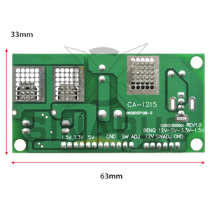 Hoge Kwaliteit Led Tv Voedingsmodule <span class=keywords><strong>CA</strong></span>-1215 12V Tot 5V Tot 3.3V Tot 1.5V Step Down Power Board Voor Lcd Reparatie Tool - Product Image 3