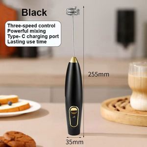 เครื่องตีฟองนมอัตโนมัติแบบพกพา ชาร์จด้วย USB สำหรับกาแฟและชา ขายส่ง - Product Image 5