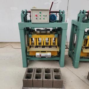 Penjualan laris mesin diesel kecil mesin pembuat bata beton mesin pembuat bata blok Semi otomatis - Product Image 5