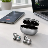 Écouteurs intra-auriculaires L2 pour casque sans fil à oreille ouverte 5.3 avec indicateur LED, commande tactile, faible bruit pour la course et le cyclisme
