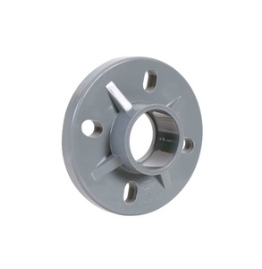 Raccord de tuyau de fusion à bride unique PVC-U résistant à la corrosion de haute qualité pour le drainage de plomberie et la connexion de canalisation de pression - Product Image 1