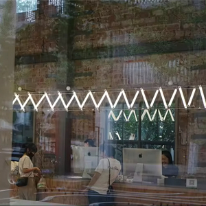 Mazza Lighting Candelabro LED contemporáneo personalizado para restaurante Hotel Recepción Café Bar Sala de exposiciones para proyecto de Isla - Product Image 1