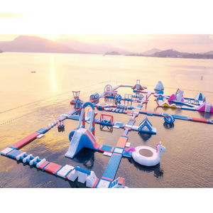 Parc aquatique flottant <span class=keywords><strong>extérieur</strong></span> pour adultes et enfants, <span class=keywords><strong>jouet</strong></span> amusant, jeu populaire, parc <span class=keywords><strong>d</strong></span>'attractions commercial, parc aquatique flottant gonflable - Product Image 4