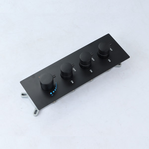 Système de douche thermostatique en laiton pour salle de bain, corps encastré, robinet de douche encastré, accessoires de commutation d'eau, y compris la douche - Product Image 2