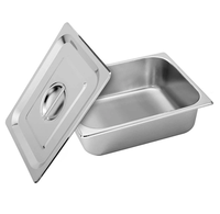 Cuisine commerciale en acier inoxydable EU GN Pan Container / Hotel Pan 1/2x20/40/65/100/150/200mm