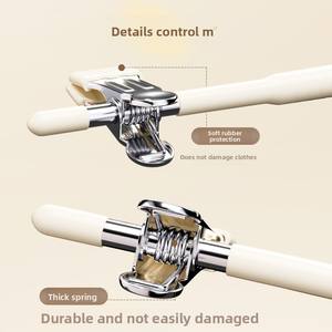 Verstelbare Metalen Hangers Voor Rokken En Broeken Multi-Stapelbare En Ruimtebesparende Gerichte Opslagoplossing Voor Keukengebruik - Product Image 2
