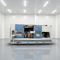 Rectificadora de Cigüeñales CNC EMAG NAXOS-UNION Usada en Venta, con Siemens 840D para Piezas de Motor