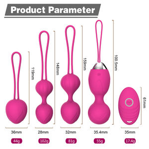 Ylove 10-Speed USB şarj edilebilir uzaktan kumanda vibratör Set gıda dereceli silikon aşk yumurta vajina topları <span class=keywords><strong>Kegel</strong></span> egzersiz seks oyuncakları - Product Image 2