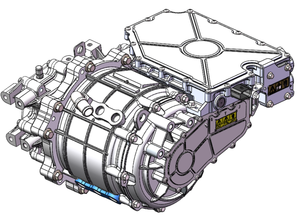 Motor Síncrono de Imán Permanente de 150kw, Popular para Promoción, con Controlador y Caja de Cambios, 2824nm de Torque Máximo, para Vehículos Eléctricos - Product Image 6