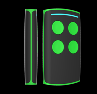 Duplicador de Control Remoto Universal de Código Fijo y Código Variable de Múltiples Frecuencias de 280-868 MHz