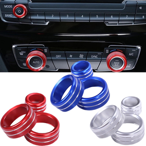 Auto Airconditioning & Audio Knoppen Trim Metaal voor BMW F30/F34/F20/F21/F46/X1/F48/X2/F39/F32/F33 1/2/3 Serie GT - Product Image 5