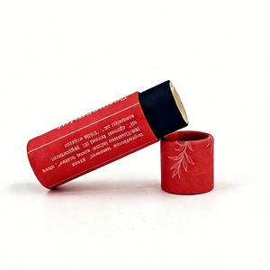 Envase Cosmético Personalizado de Lujo para Bálsamo Labial y Lápiz Labial, Tubo de Papel, Envase con Sistema de Empuje, Cilindro Cosmético para Bálsamo Labial - Product Image 5