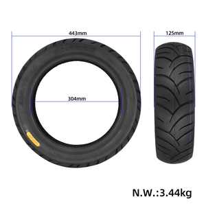 Pneu tubeless ULIP 120/70-12 TH507 pour motos et scooters électriques de 12 pouces, pneu en caoutchouc haute adhérence pour routes urbaines - Product Image 2